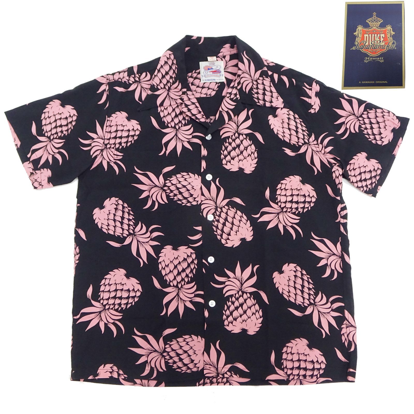 SUN SURF サンサーフ 半袖 アロハシャツ DUKE KAHANAMOKU できれ 