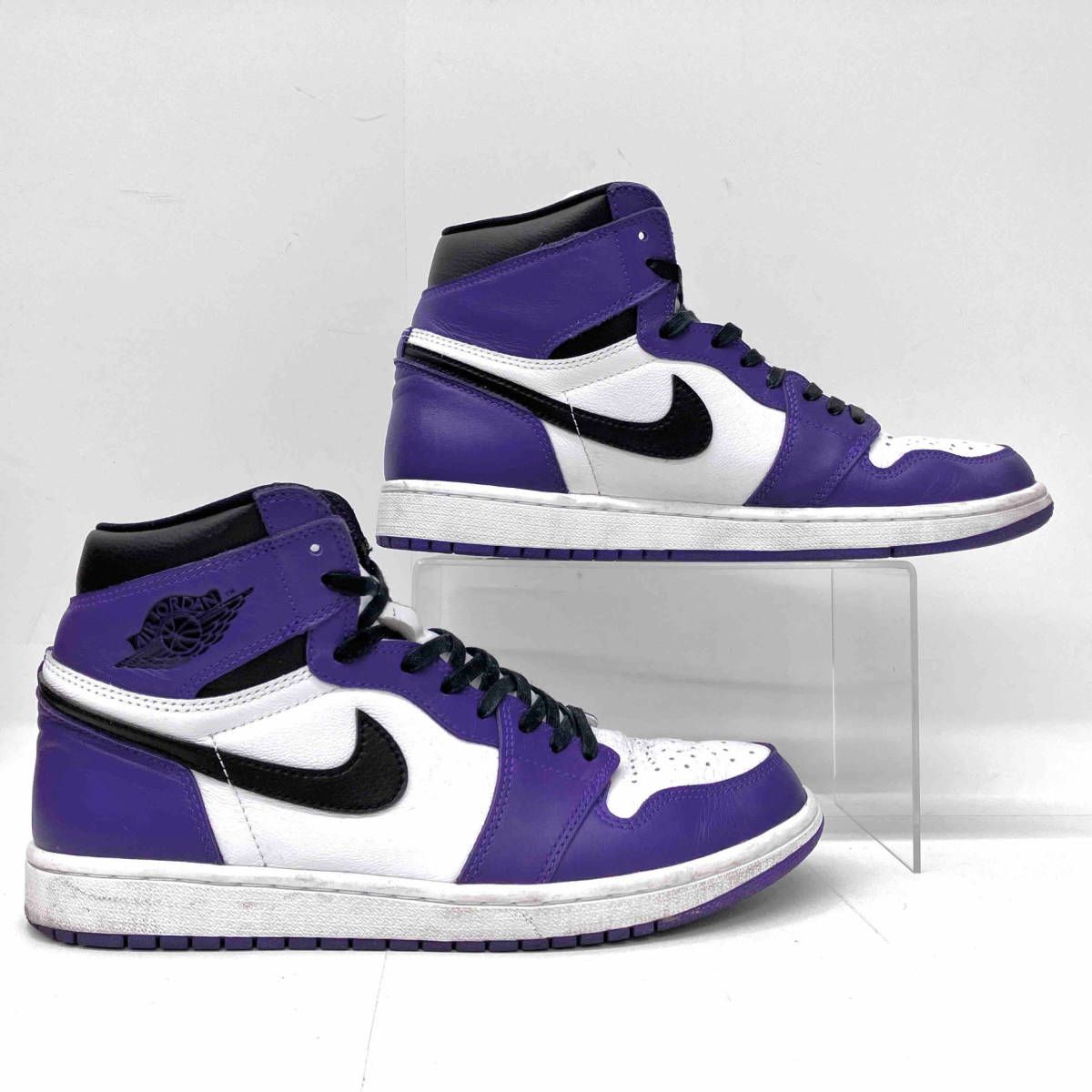 Nike Air Jordan 1 Retro High OG Court Purple White/Black 2020 ナイキ エアジョーダン1  レトロ ハイ コートパープル 555088-500 28.5cm - メルカリ