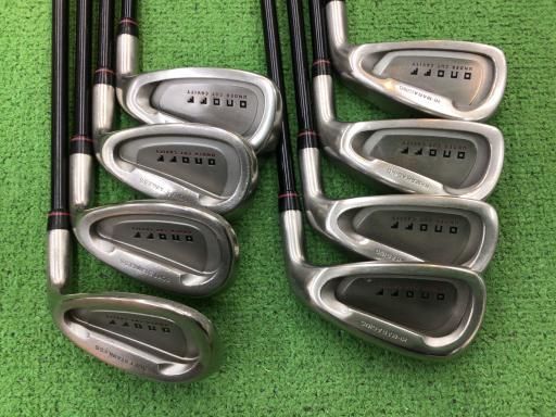 グローブライド ONOFF UNDER CUT CAVITY 8S アイアンセット IR SMOOTH KICK MP-1 フレックスR メンズ 男性用 右利き 右用 Cランク ゴルフクラブ