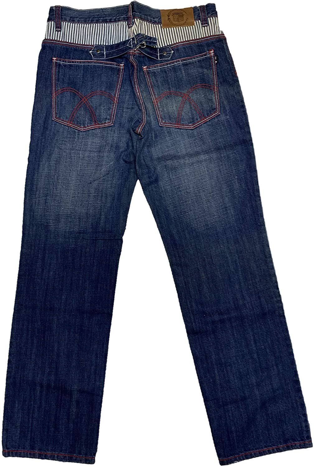 クラウンコレクティブ ストライプ デニムパンツ W34 CROWN COLLECTIVE クラウンコレクティブ ストライプ デニムパンツ