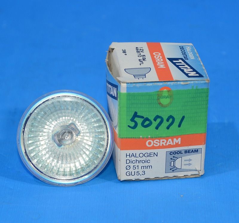 OSRAM オスラム DECOSTAR ハロゲン電球 GU5.3 12V 24°