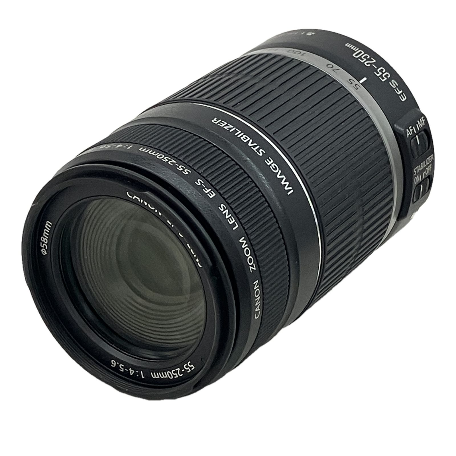 Canon ZOOM LENS EF-S 55-250mm F4-5.6 IS 望遠レンズ カメラ 写真 撮影 キヤノン C10484551