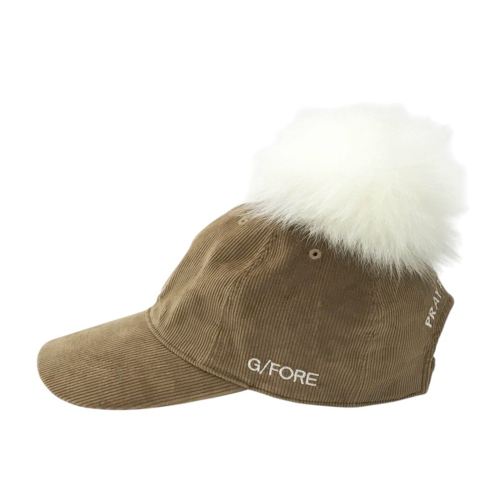 G FORE ジーフォア コーデュロイキャップ ブラウン系 1098 240101535710 ゴルフウェア ストスト