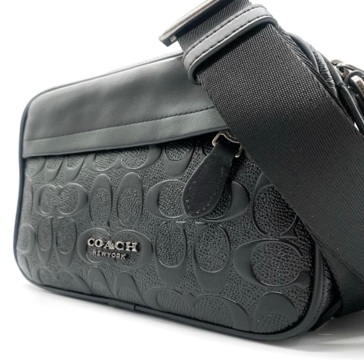 未使用<!-利用不可文字-!>COACH ショルダーバッグ シグネチャー 