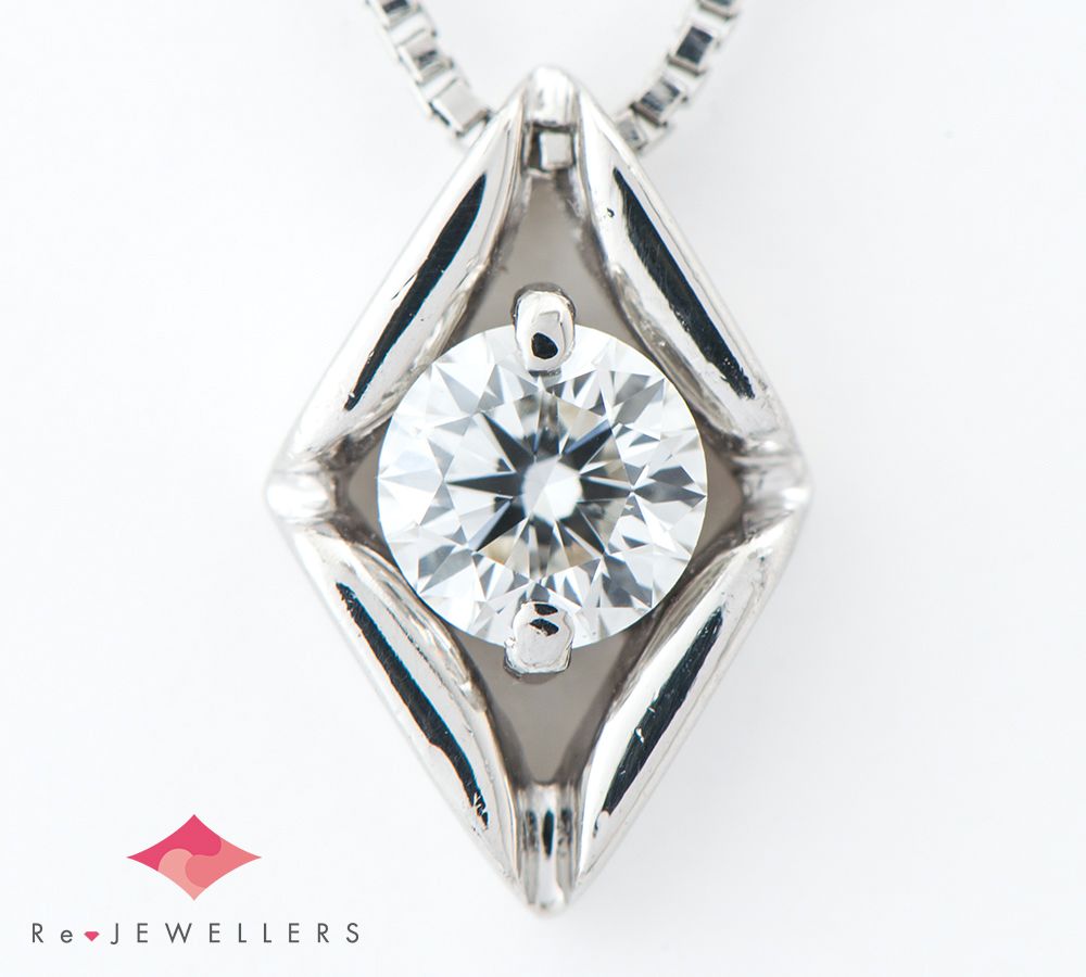 フォーエバーマーク ダイヤモンド 0.341 ペンダント・ネックレス
