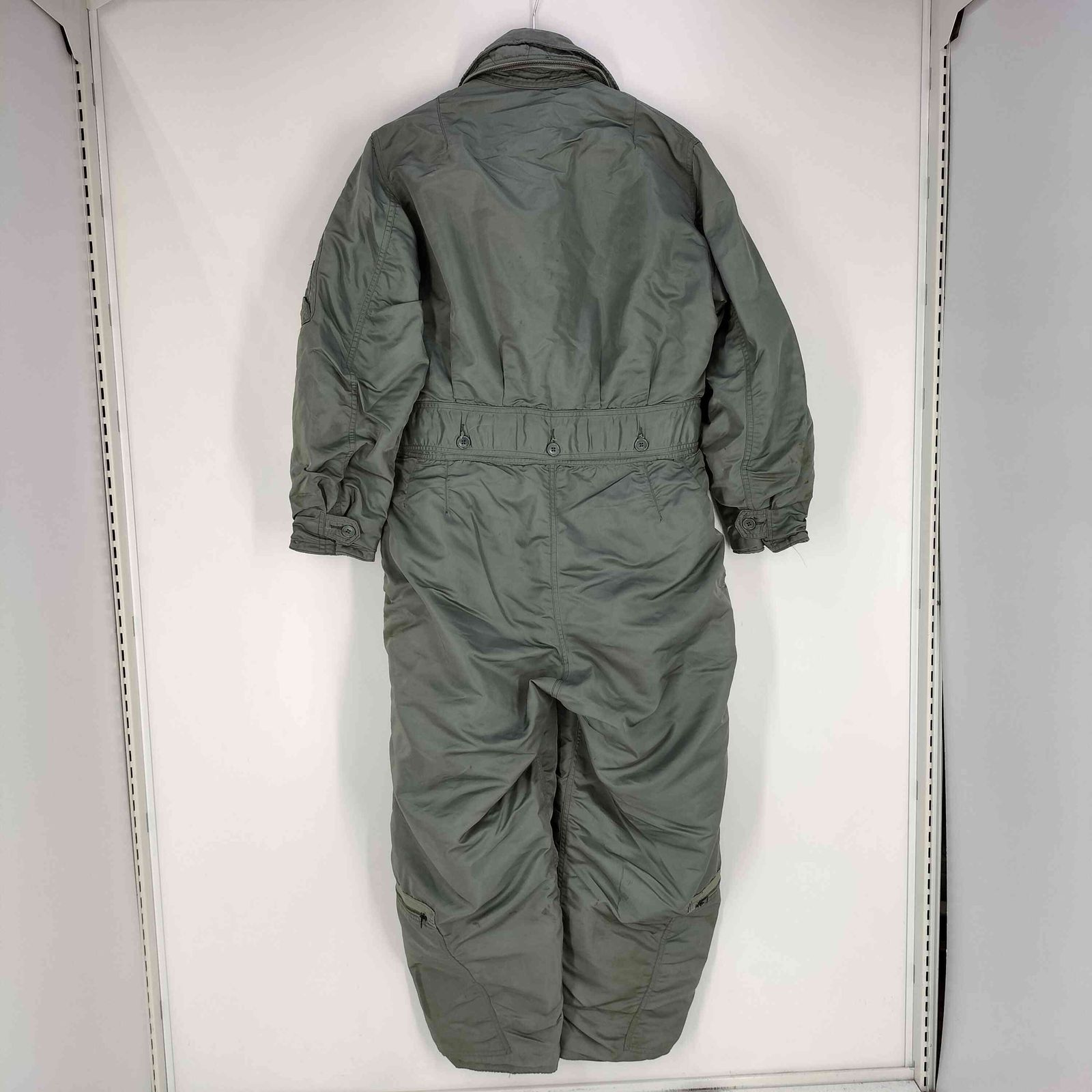 ユーズドフルギ 古着 60s 黒タグ CWU-1|P CONMARジップ フライトスーツ メンズ MEDIUM REGULAR