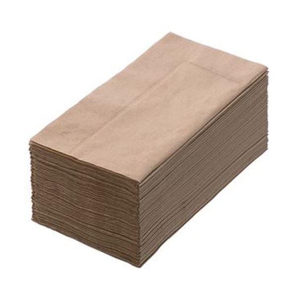 まとめ カラーナプキン 2PLY 8つ折ミルクティー 1パック 50枚 ×20セット