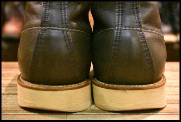 8E redwing 8180 8E モスグリーン クリーニング済 17 良品 羽 8E redwing 8180 8E モスグリーン クリーニング済 17 良品 羽