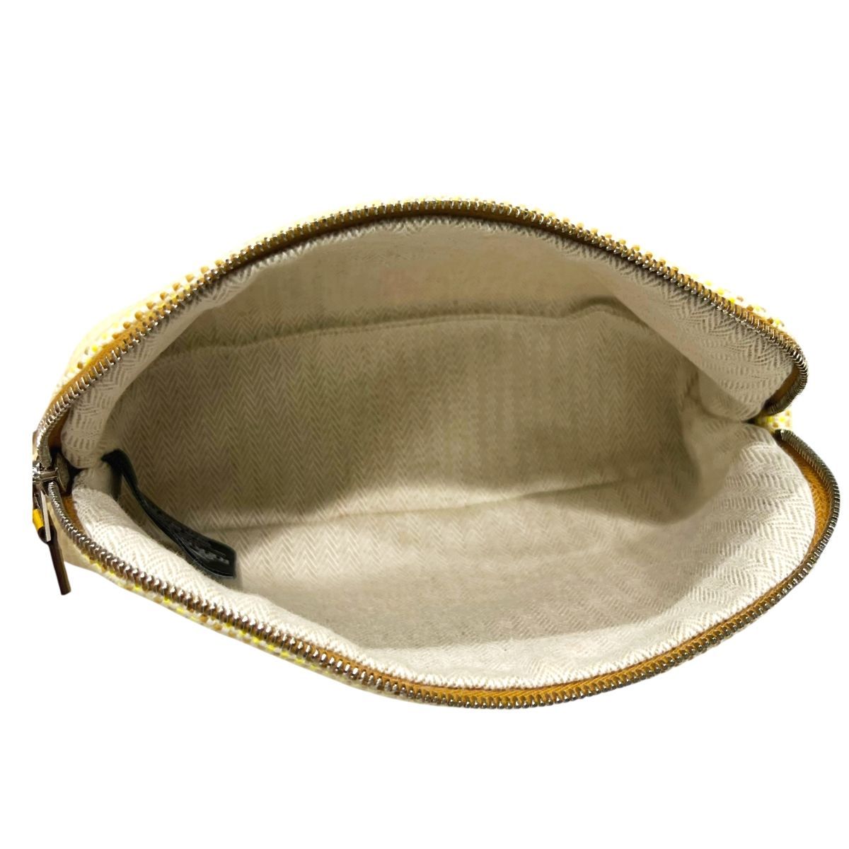 中古】 HERMES エルメス ボリードポーチ クレイジーH ミニ
