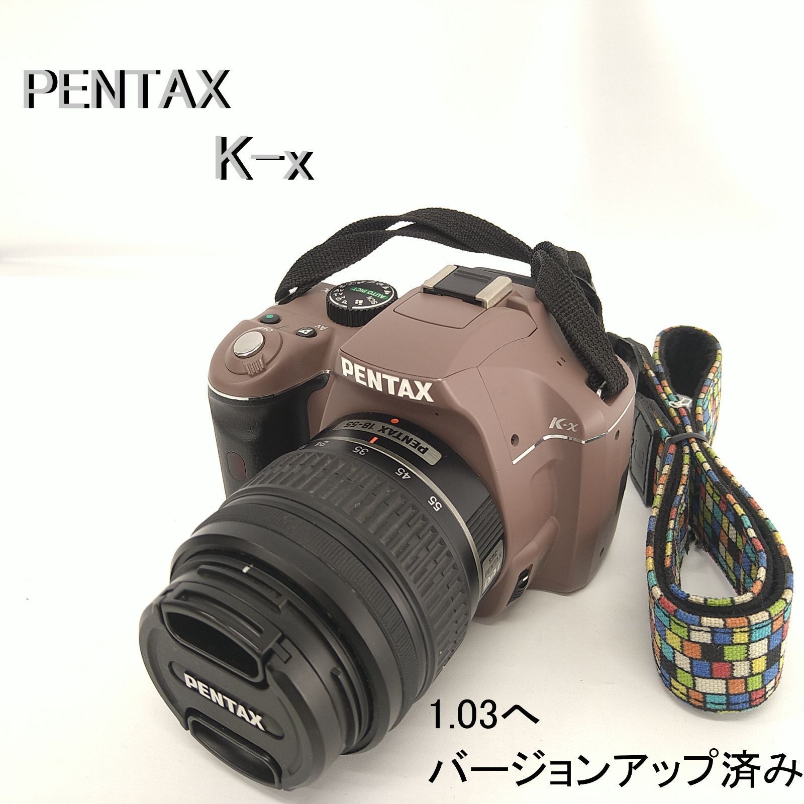 中古品【ペンタックス K-x 18-55 レンズキット】