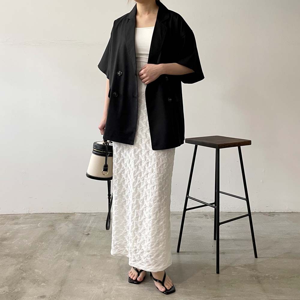 VERY掲載☆2025春夏 23区ハーフスリーブジャケット