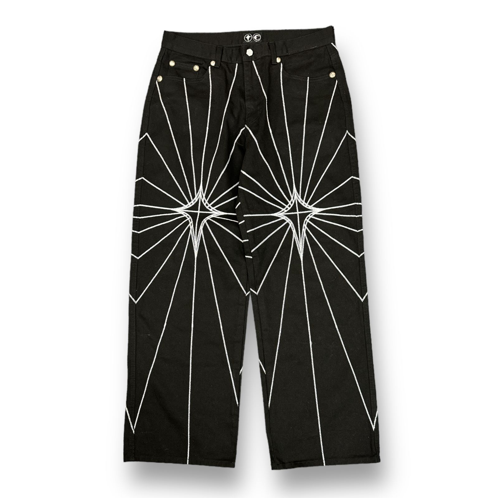 定価64900円 Thug Club 24SS TC RISE DENIM EMB PANTS ライズデニム 
