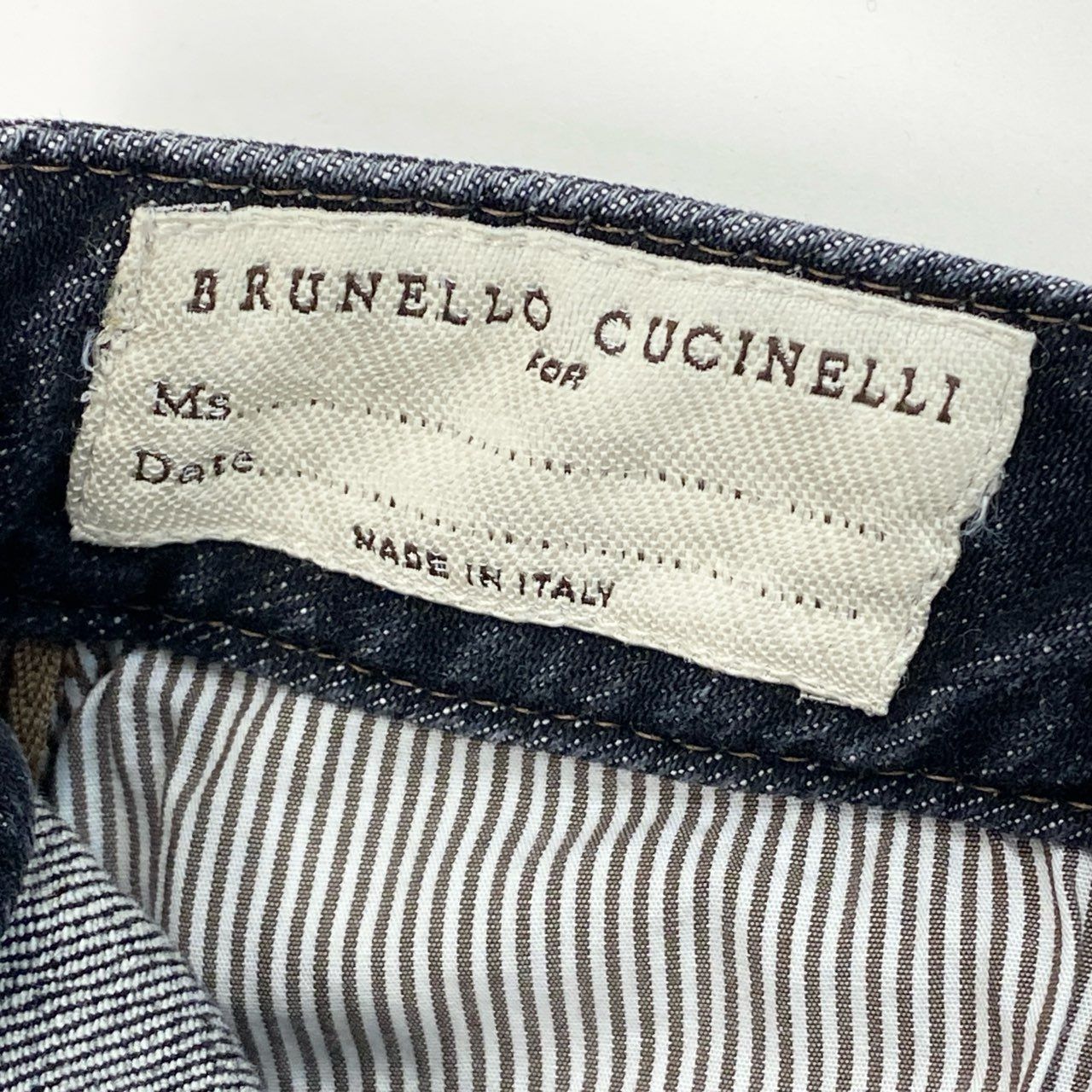 N22★美品★22SS★極上モニーレ装飾つきデニムパンツ ブルネロクチネリ BRUNELLO CUCINELLI - 79g24 BRUNELLO CUCINELLI ブルネロ