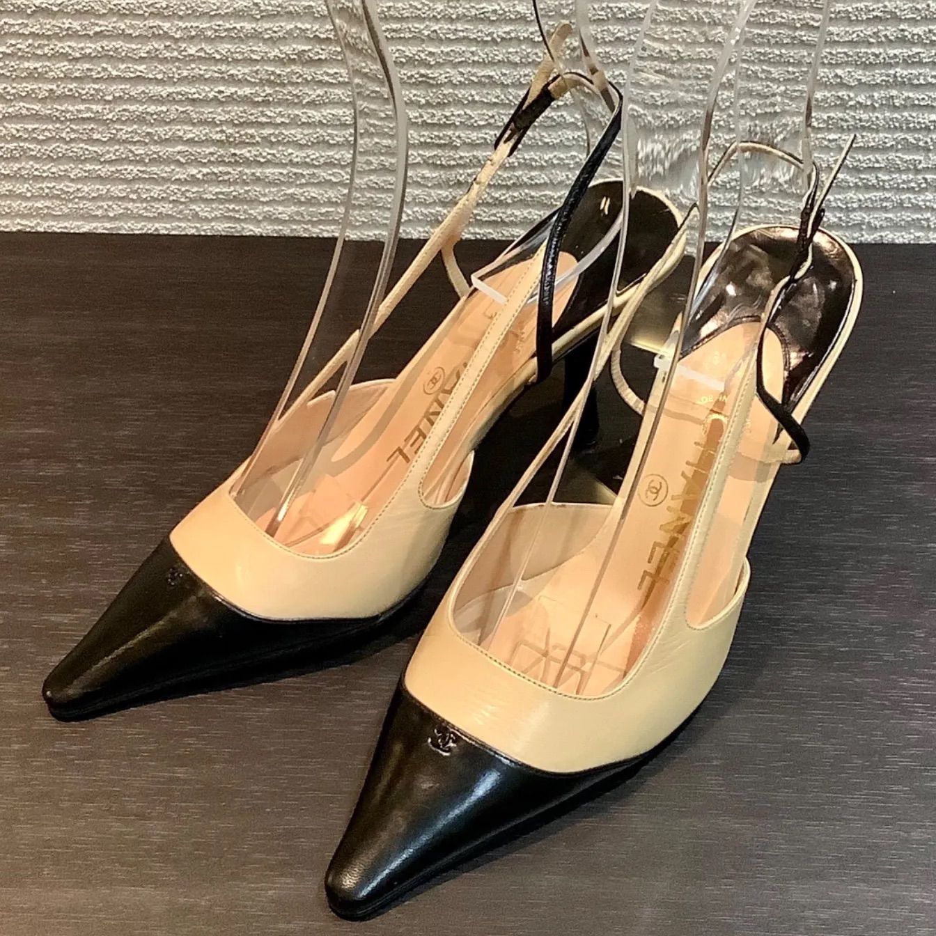 CHANEL シャネル ココマーク バイカラー バックストラップ
