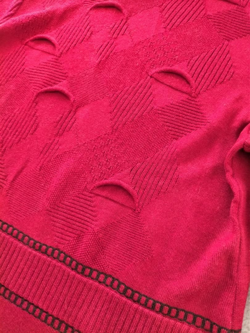 LUCENTE タートルネックニットワンピース