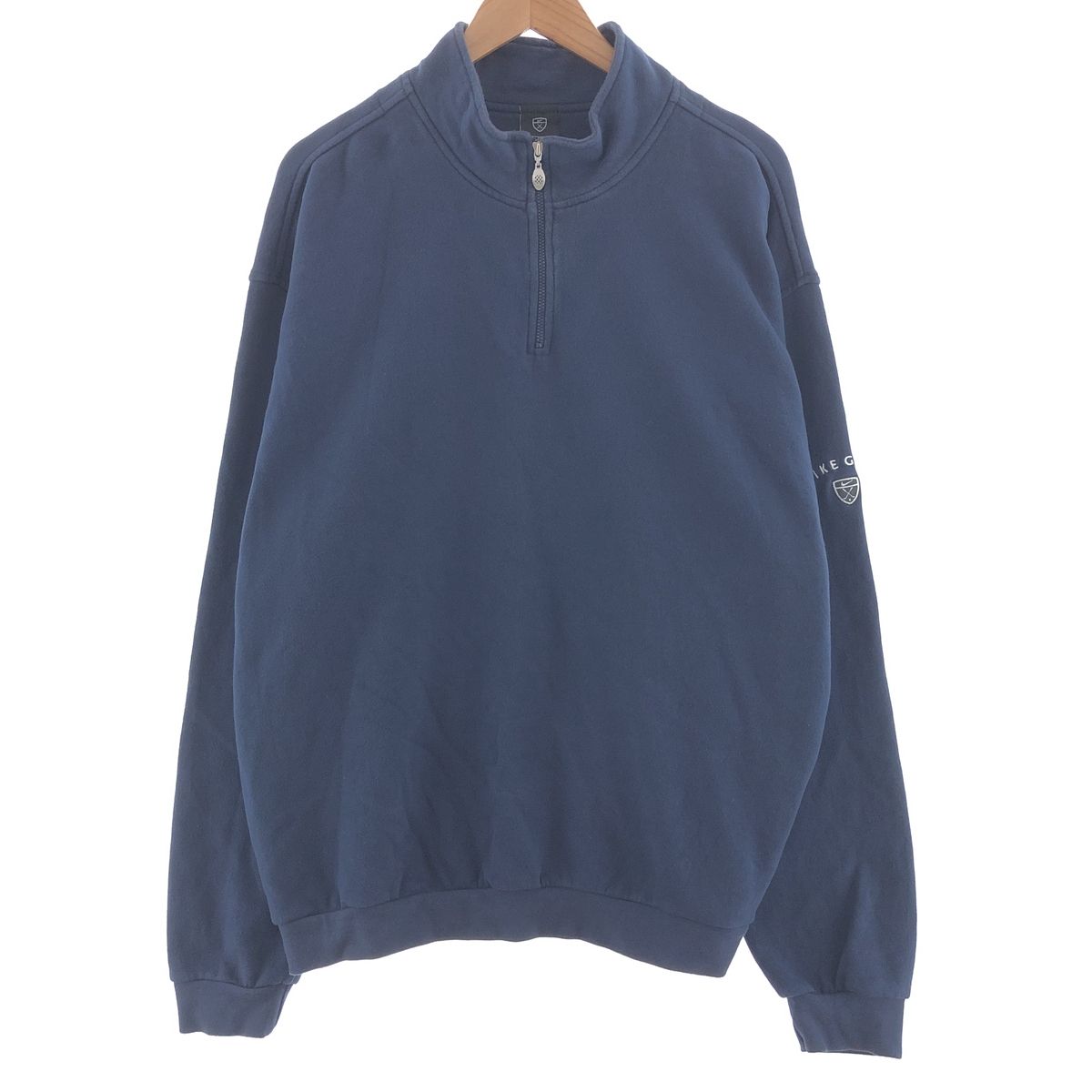 古着 ナイキ NIKE GOLF ゴルフ ハーフジップスウェットシャツ トレーナー メンズXXL/taa002547