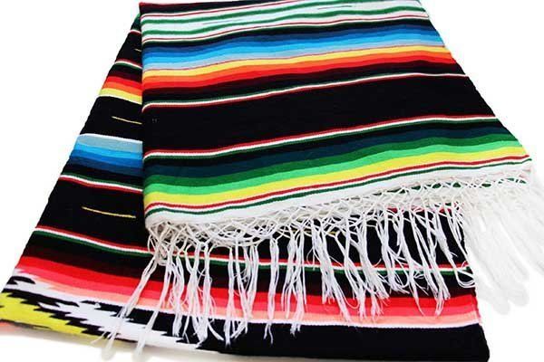 メキシカン ラグ サラペメキシコ ネイティブ フォークロア エスニック インテリア タペストリー マット 敷物