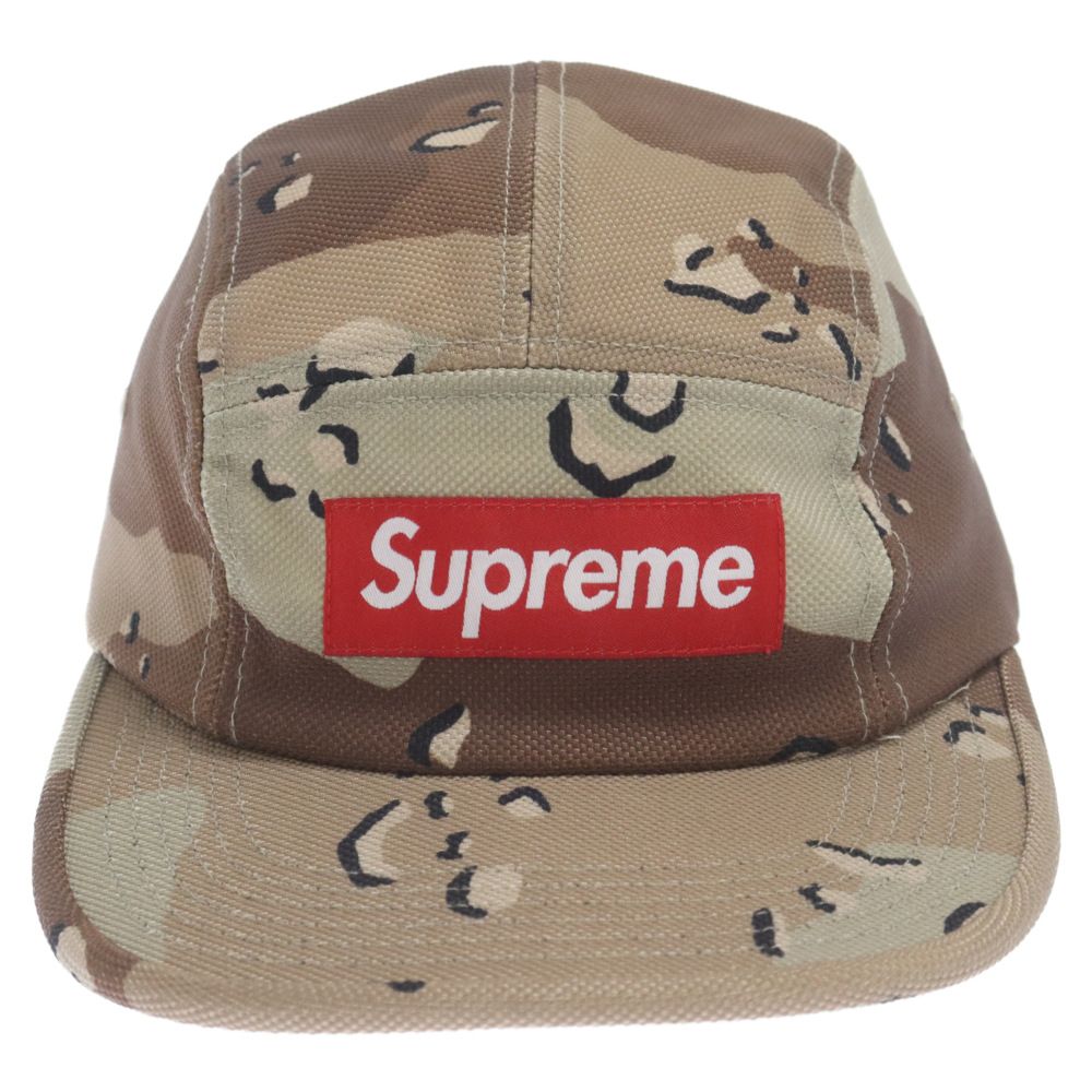 SUPREME (シュプリーム) 19AW Ballistic Nylon Cap バリスティック ナイロン キャップ 5パネル カモ キャップ ブラウン