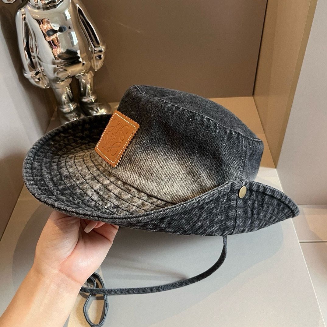 LOEWE ロエウェ デニムフィッシャーマンハット - メルカリ
