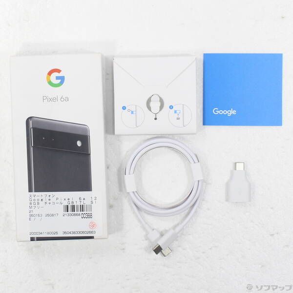 Google pixel 6a チャコール 128GB SIMフリー ムスビー｜【SIMフリー】Google Pixel 6a 128GB チャコール 利用