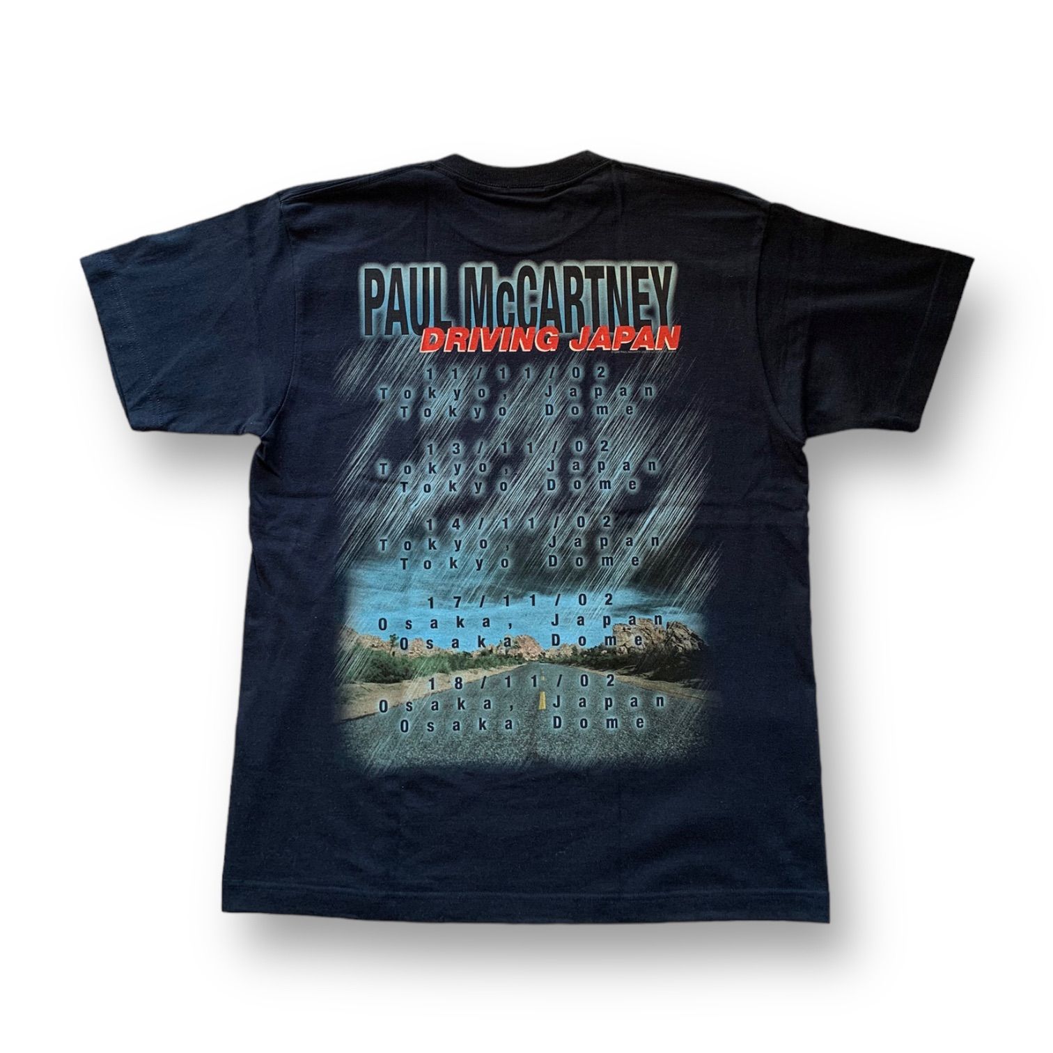00s Paul McCartney “DRIVING JAPAN TOUR” S/S Graphic T-Shirt ポール 