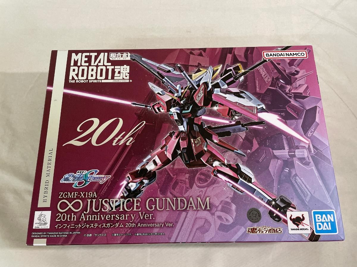 L ROBOT魂 インフィニットジャスティスガンダム 20thVer. L ROBOT魂 インフィニットジャスティスガンダム 20thVer. Amazon