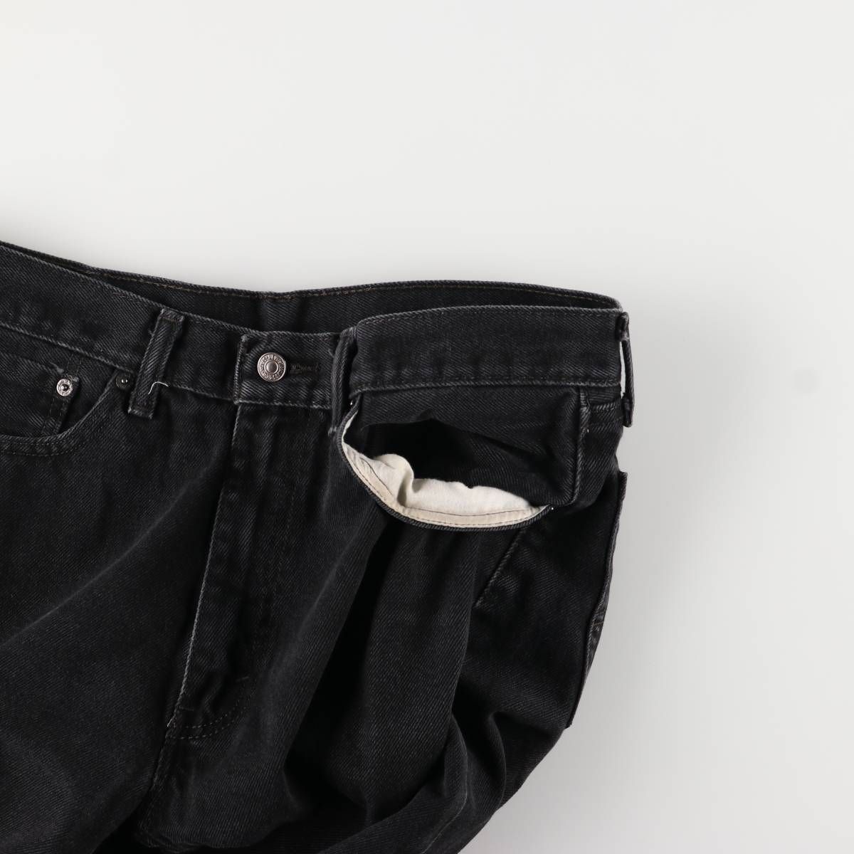 505 ブラックデニム