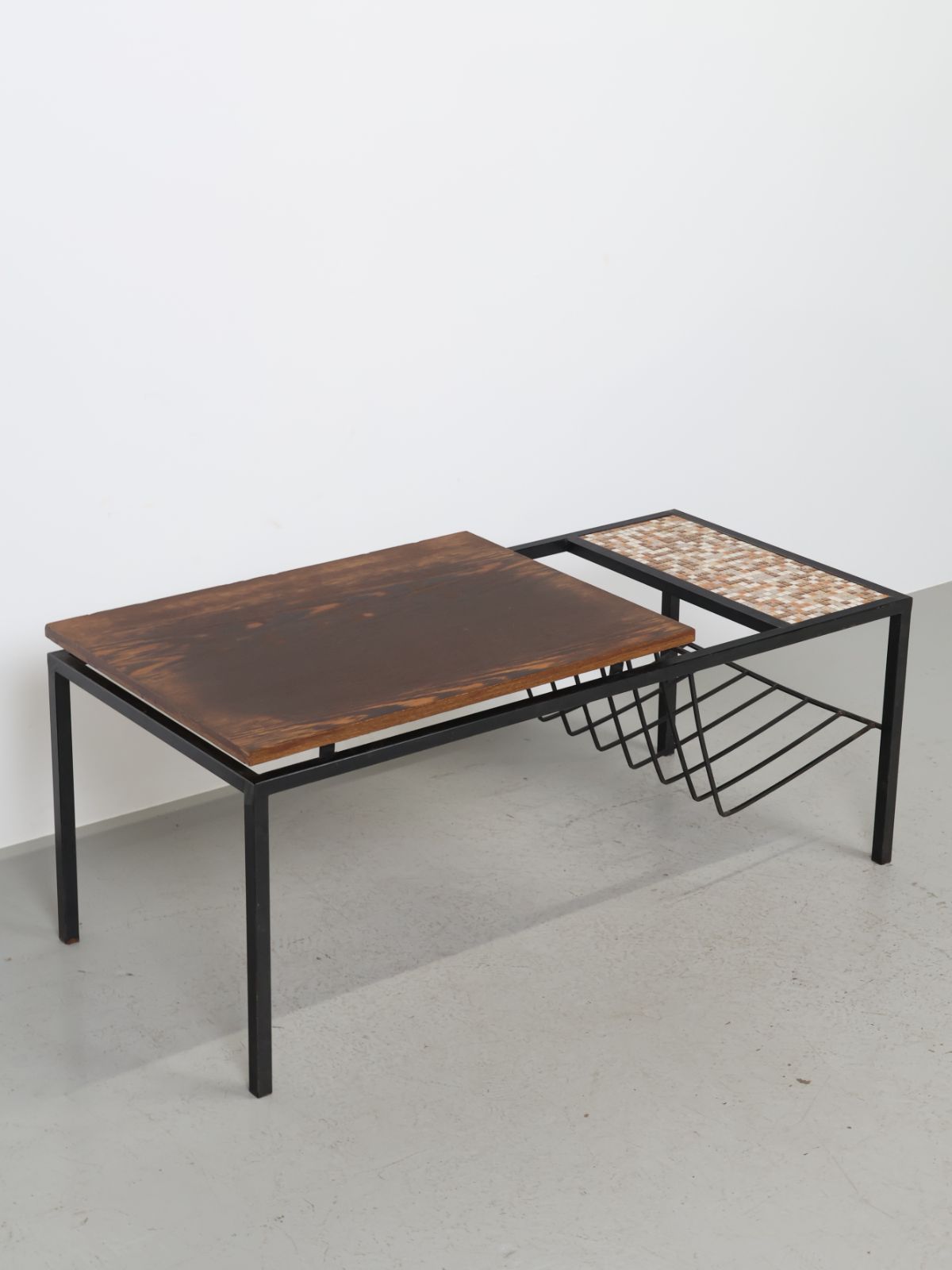 ヴィンテージ マガジンラック サイドテーブル ミッドセンチュリー