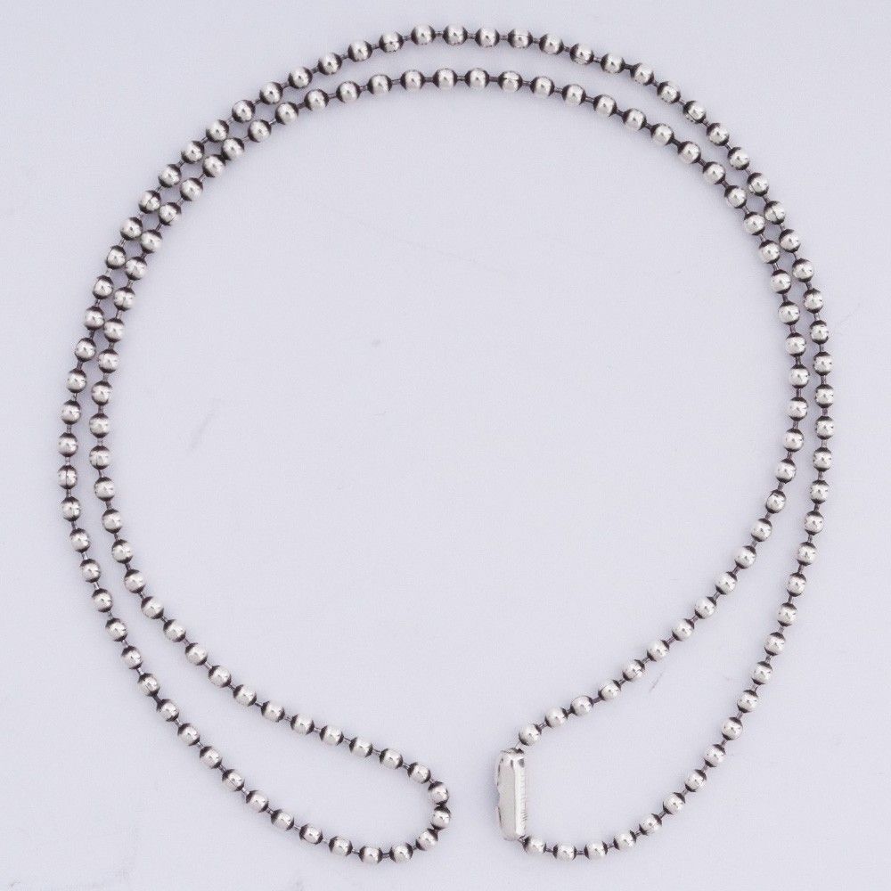 美品　クロムハーツ　ボールチェーン　48cm CHROME HEARTS ネックレス ボールチェーン 48cm シルバー - メルカリ