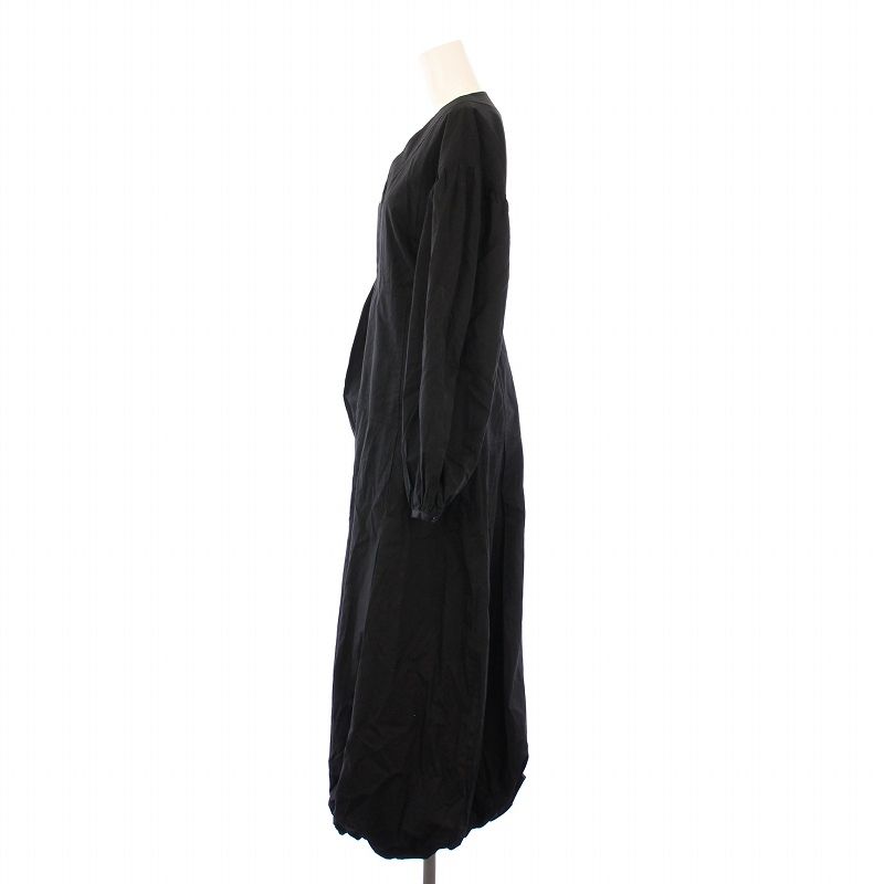 クラネ CLANE 23AW FRONT ZIP BALLOON ONEPIECE フロントジップ 