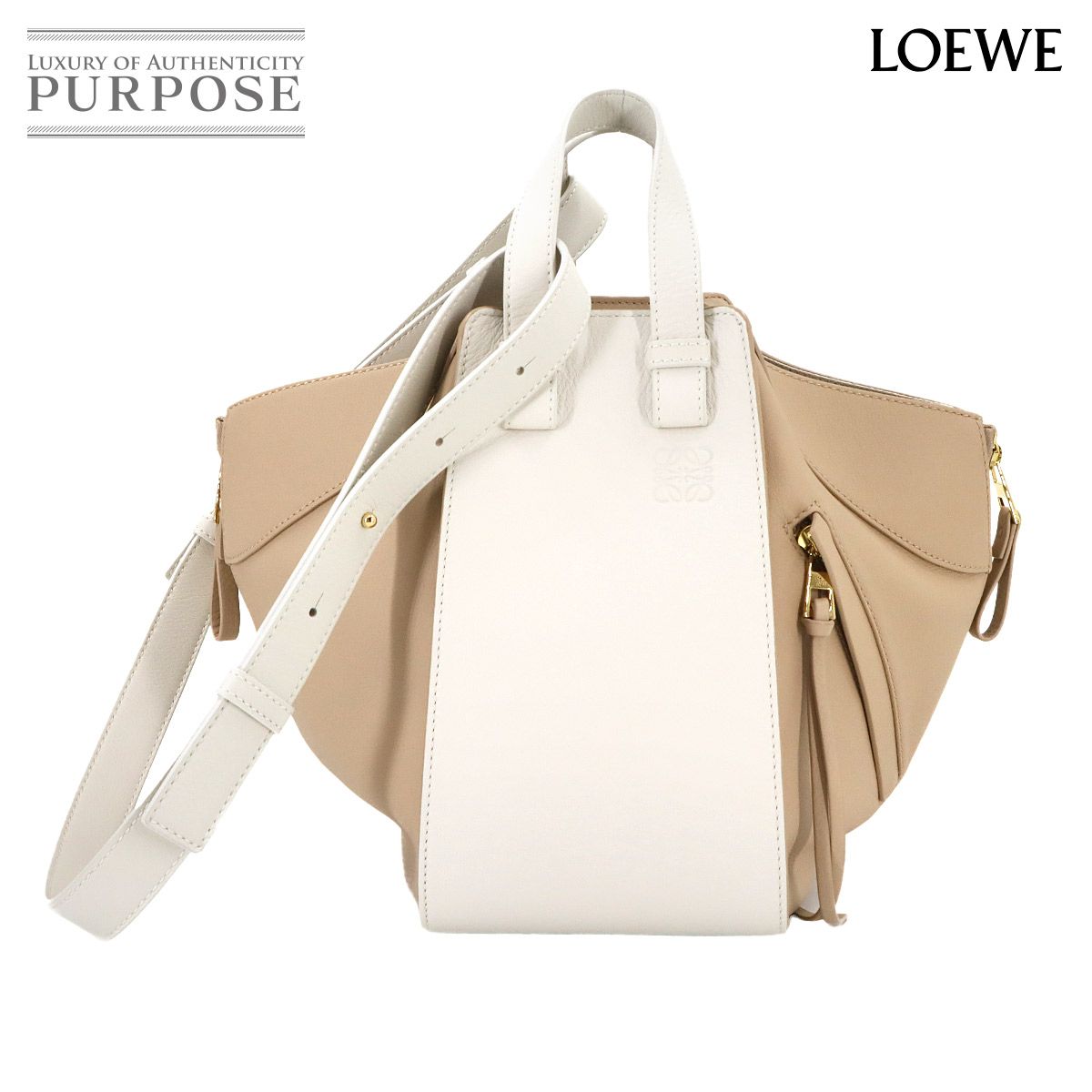 未使用 展示品 ロエベ LOEWE ハンモック スモール 2way ハンド 