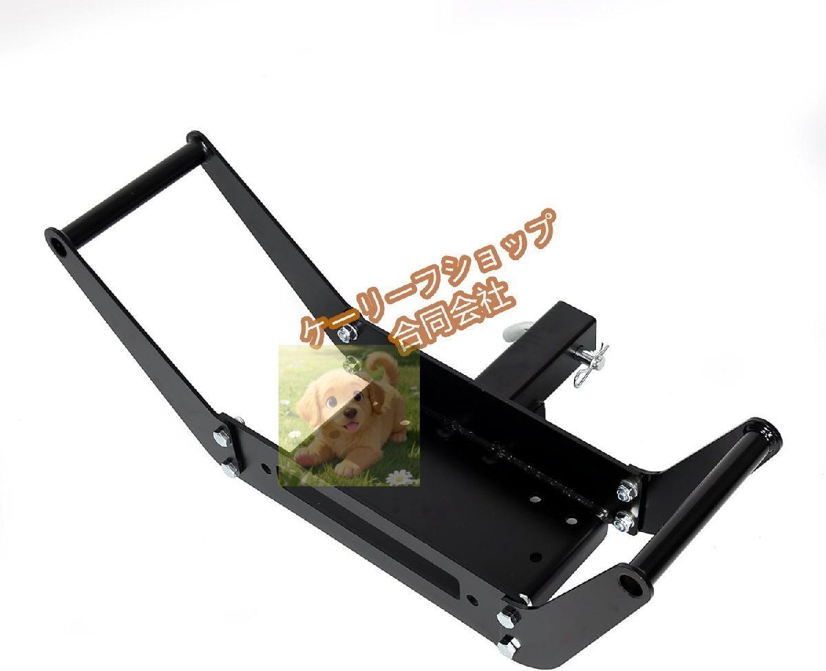 品質保証で 、高速配送！ 10x 4 1|2 クレードルウインチマウントマウントプレート 8000-13ポンド 耐荷重 ウインチ マウントヒッチ レシーバー リカバリーウインチ 【最短翌日配送】