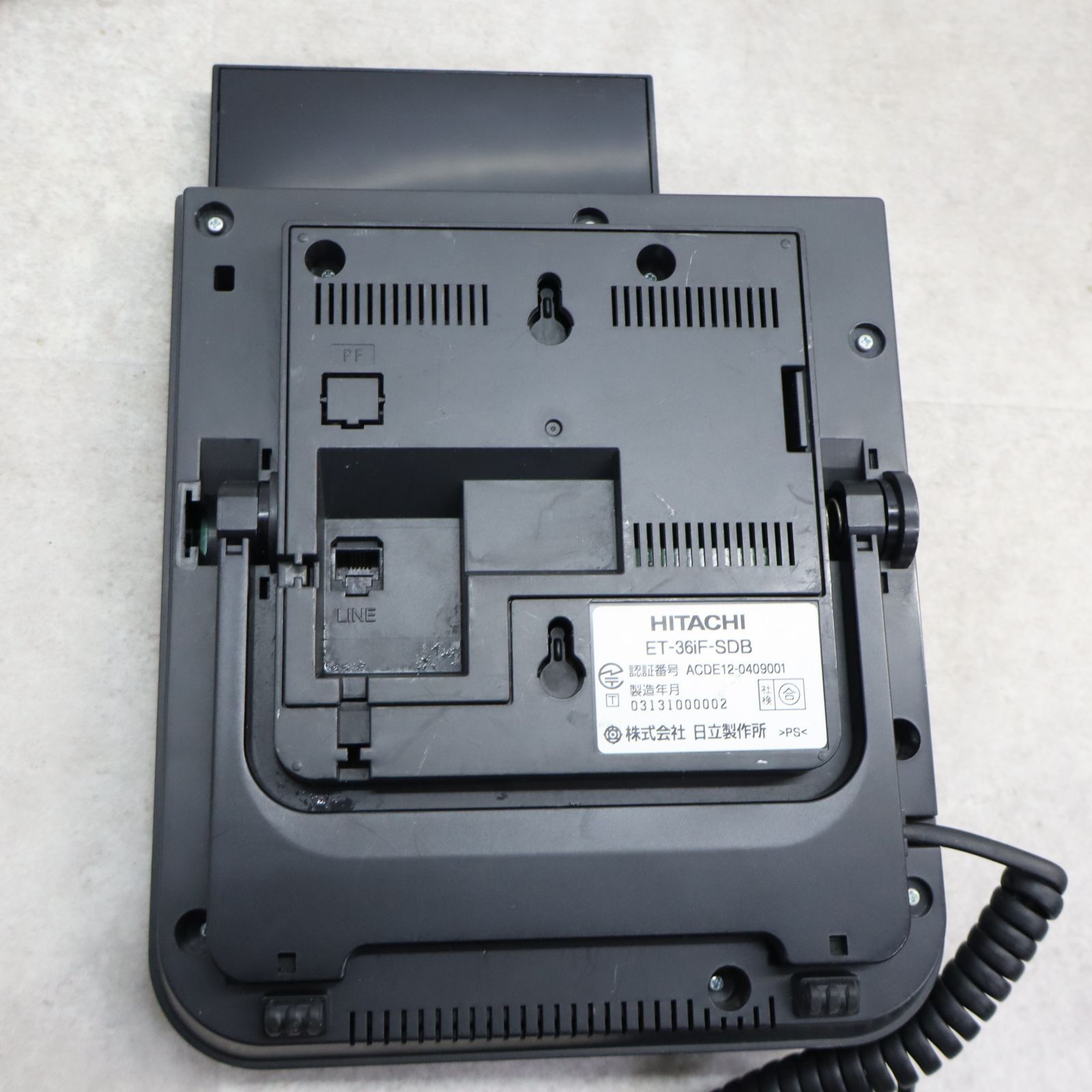 ET-36iF-SDB 日立 | 黒｜HITACHI 日本電話取引センター（中古