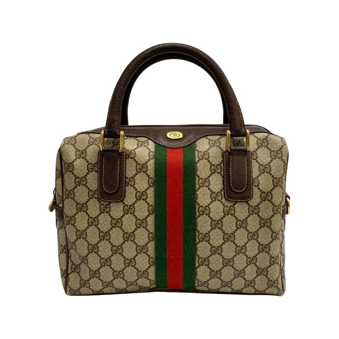 極美品 GUCCI オールドグッチ グッチ ヴィンテージ シェリーライン GG