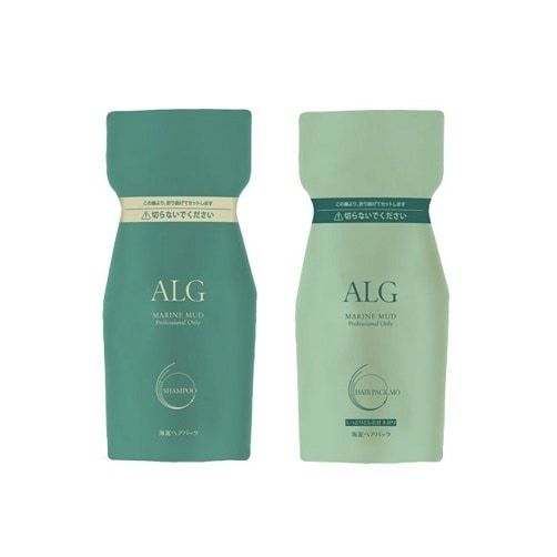 【2種セット】アルグ シャンプー 600ml レフィル + ヘアパックMO 600g レフィル