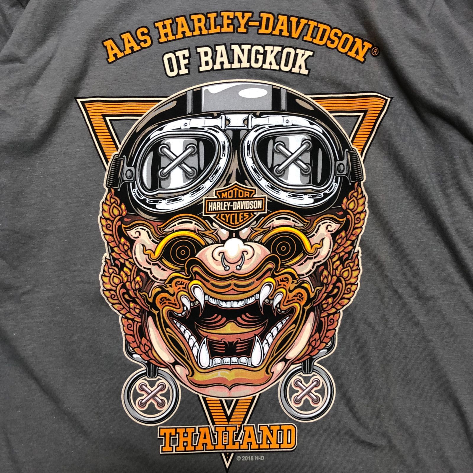 HARLEY DAVIDSON ショートスリーブTシャツ 半袖カットソー 両面 