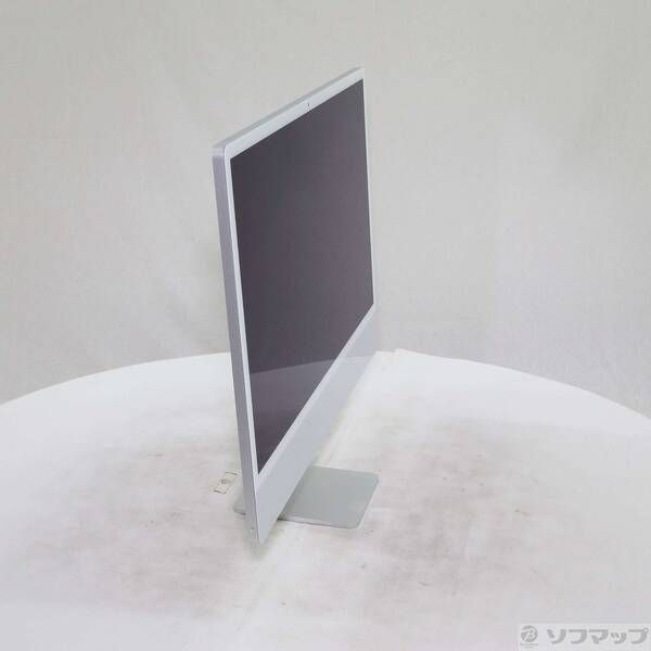 〔 品〕 iMac 24-inch Mid-2021 MGTF3J A Apple M1 8コアCPU_7コアGPU 8GB SSD256GB シルバー 〔15.7 Sequoia〕 344 MEBLE-SODAR_PL