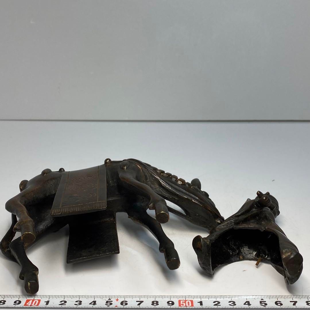 古銅 のったり置物