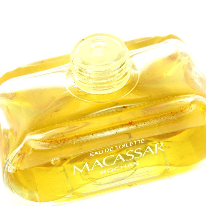 ロシャス 香水 マカサ MACASSAR オードトワレ EDT 残半量以上 フレグランス 若干難有 レディース 50mlサイズ Rochas 【中古】