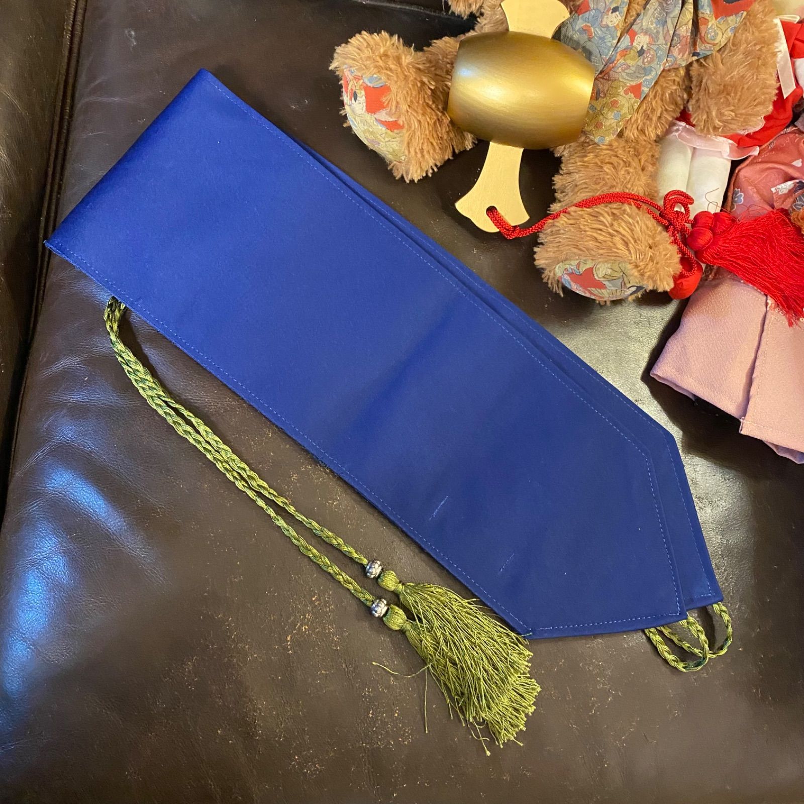 洗える化繊 帯サッシュベルト