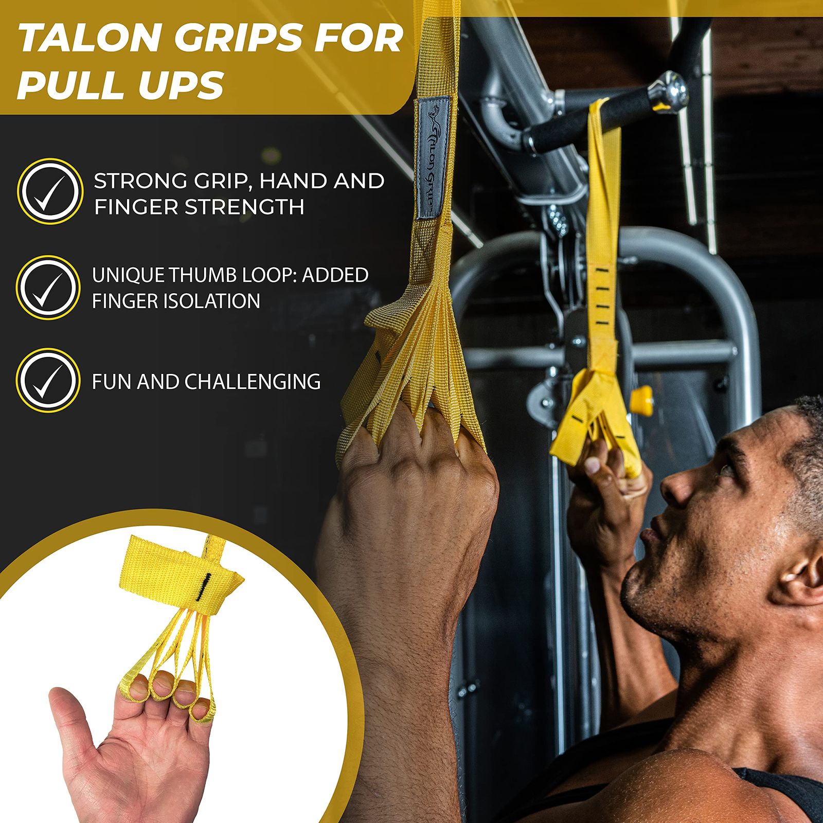 Talon プルアップグリップ強度ストラップ