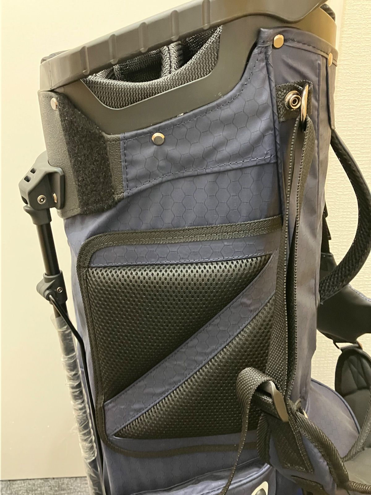 ネイビーキャディバッグ