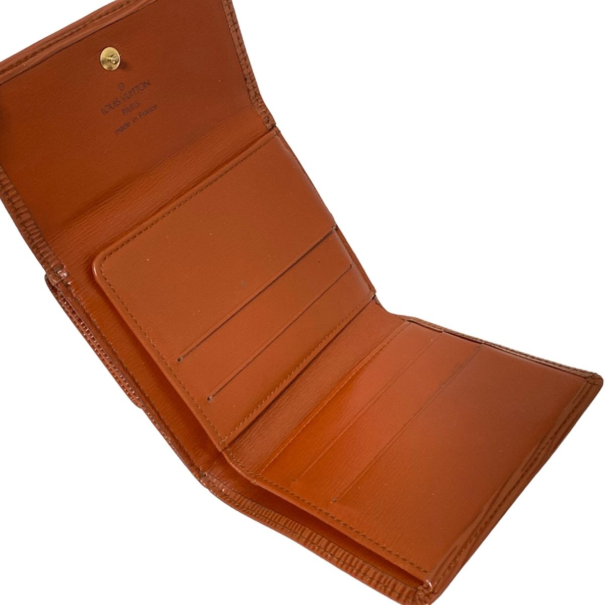 ルイヴィトン エピ ポルトモネビエカルトクレディ ケニアブラウン 財布