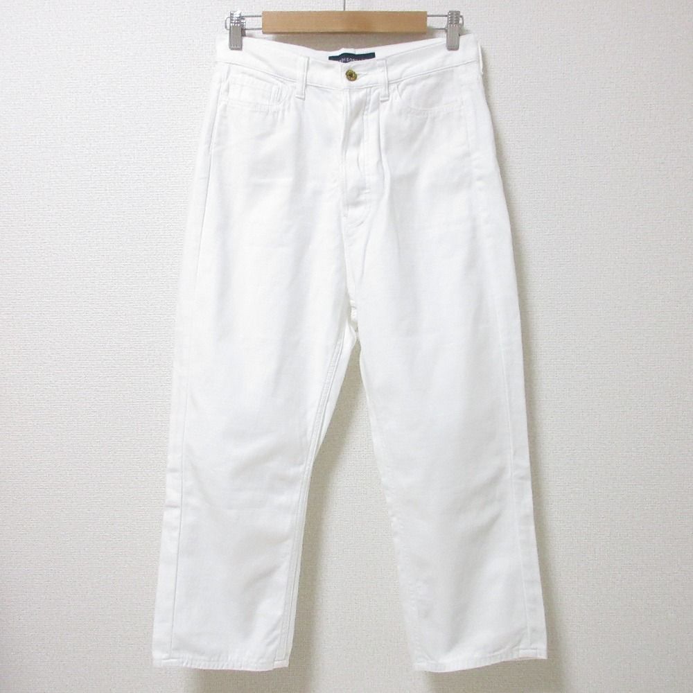 美品 24SS MADISON BLUE マディソンブルー SAROUEL PT L.oz BS 九分丈