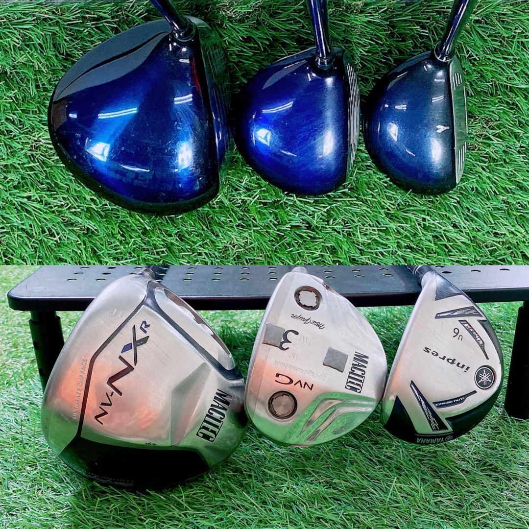 ゴルフクラブ　メンズセット　初心者　マグレガー　マックテック　N1619 ゴルフクラブ メンズセット 初心者 マグレガー マックテック N1619