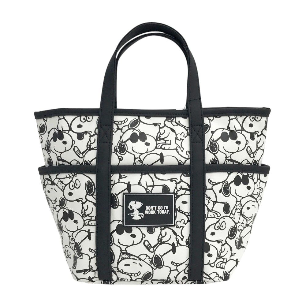 ATHLETIG 2025年モデル カートバッグ スヌーピー ホワイト系 240101532716 ゴルフウェア ストスト