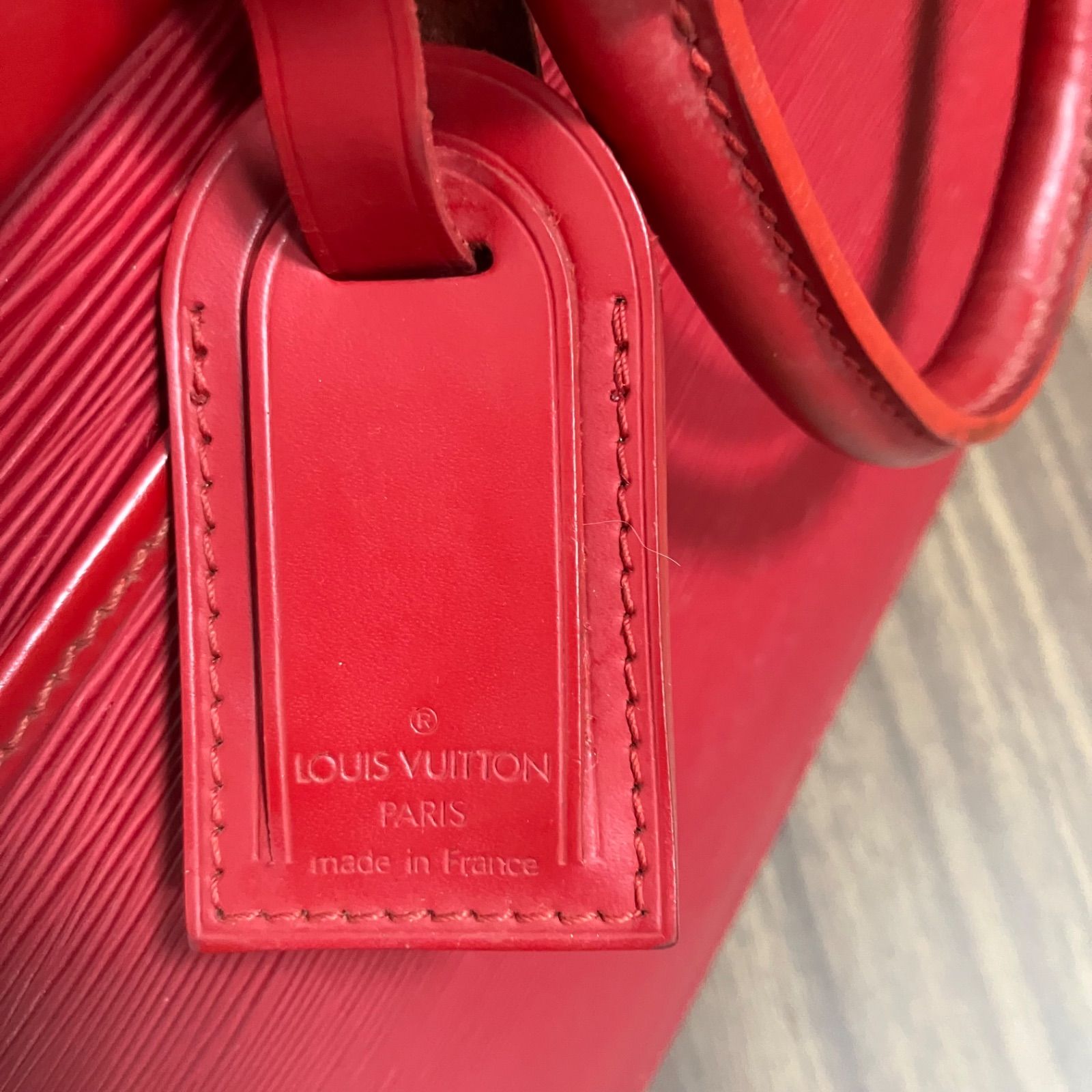 LOUIS VUITTON ルイヴィトン エピ リヴィエラ ハンドバッグ 赤