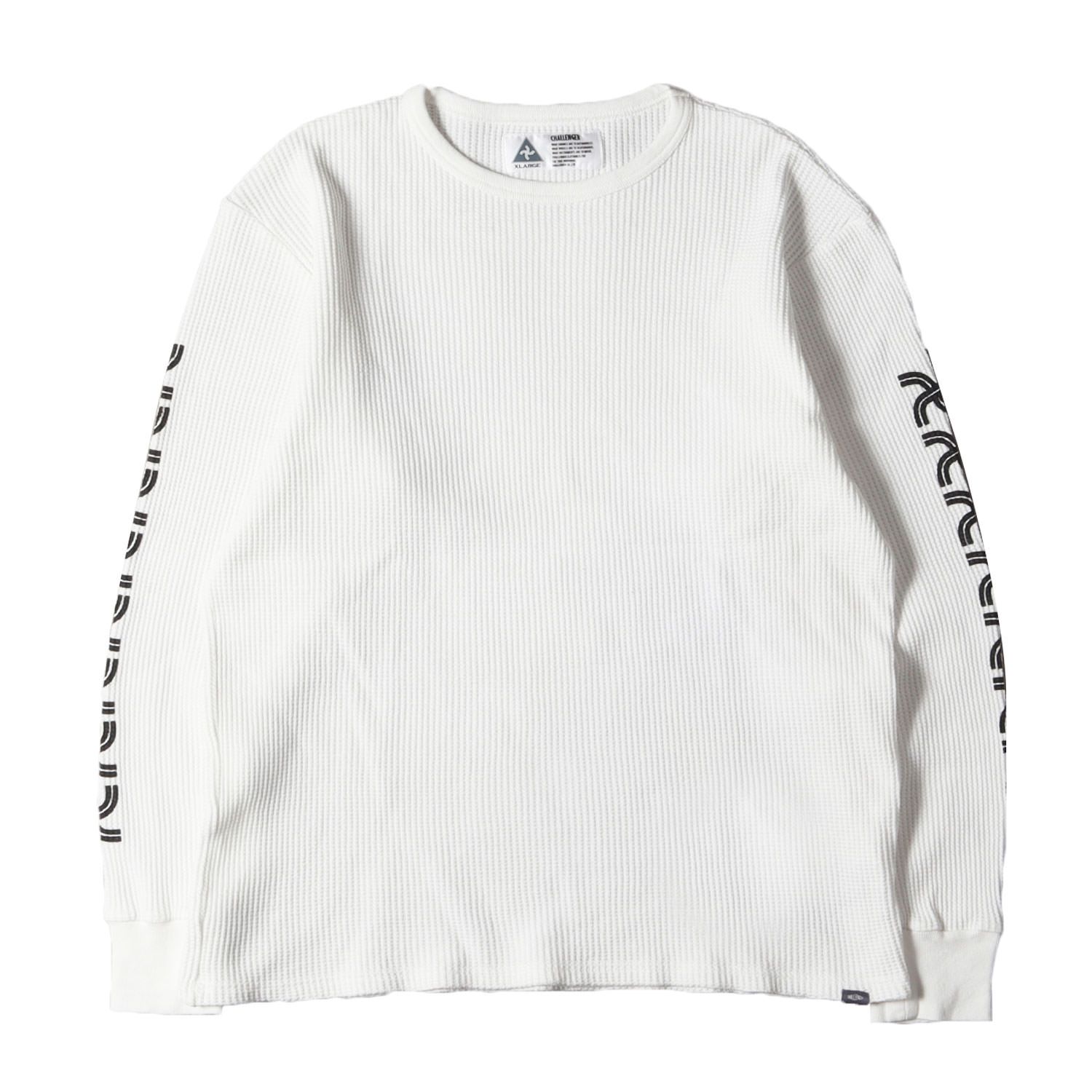 CHALLENGER サーマル XL XL！美品 CHALLENGER フレイム 袖プリント