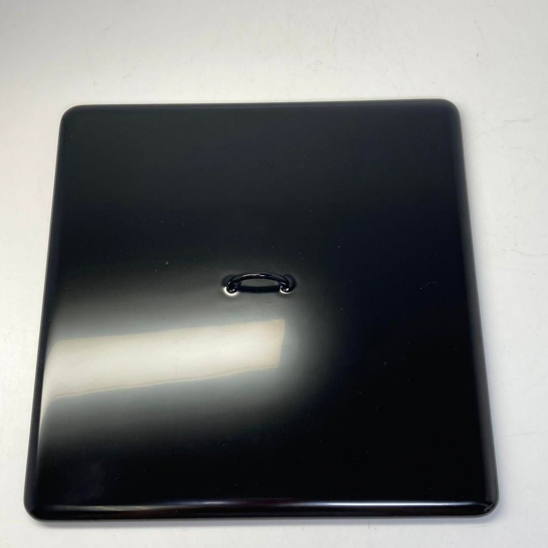 水崎長寿 義山 四方水指 共箱 幅20.7㎝ タコニ 東な6-0711① 水崎長寿