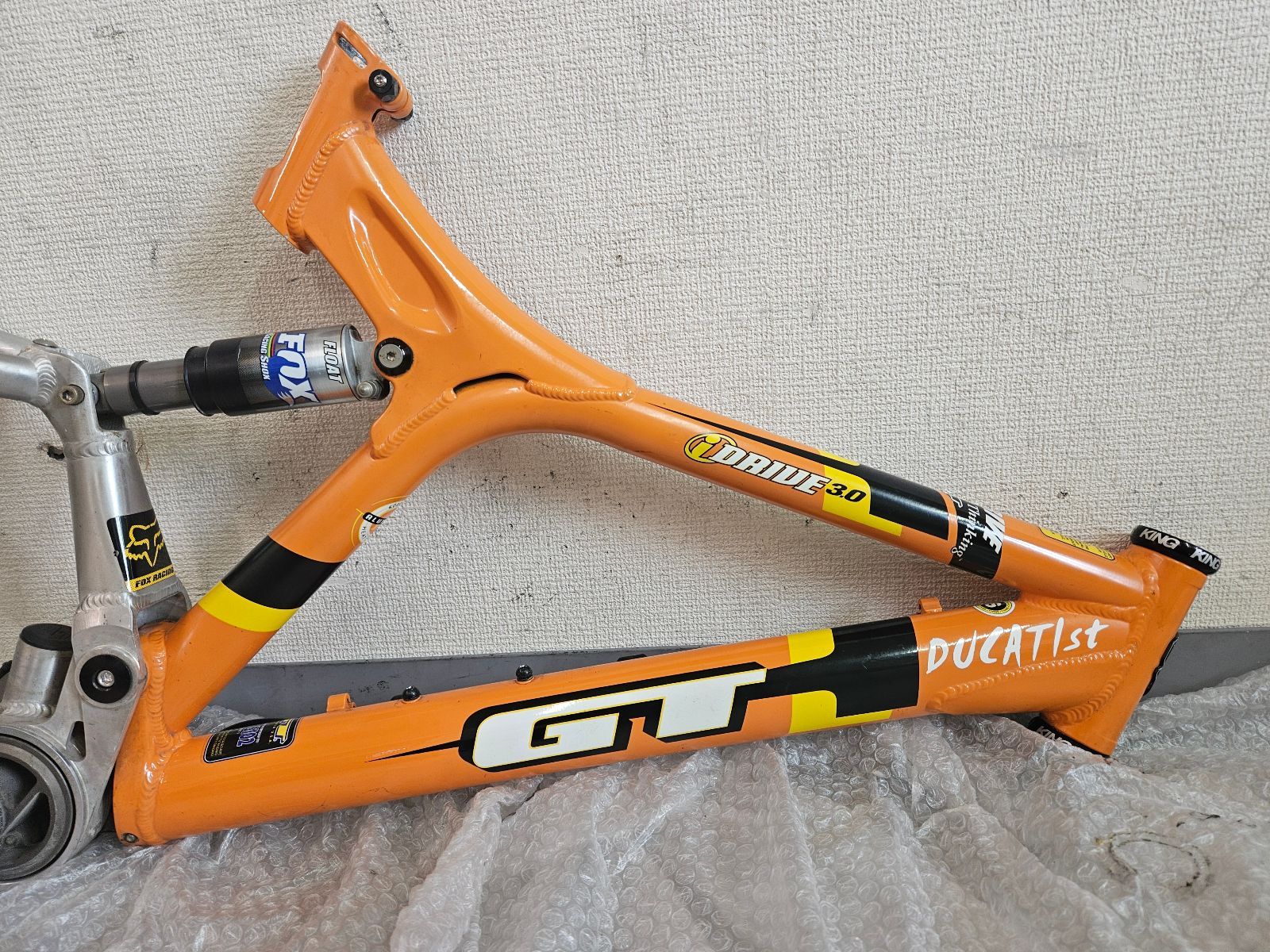 □ GT I-DRIVE 3.0 FS size:S 160-170cm MTBフレーム CHRIS KING 2001